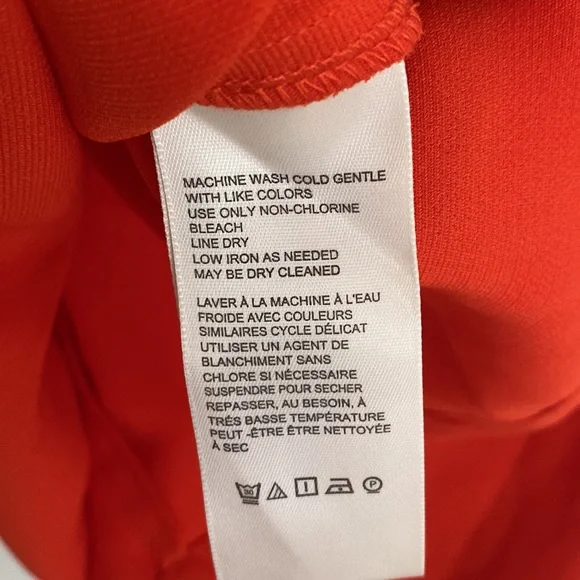 (A56) NEW Free People Coral Minidress with satin sweetheart trimmed, Sz XS, NWOT - Picture 8 of 16